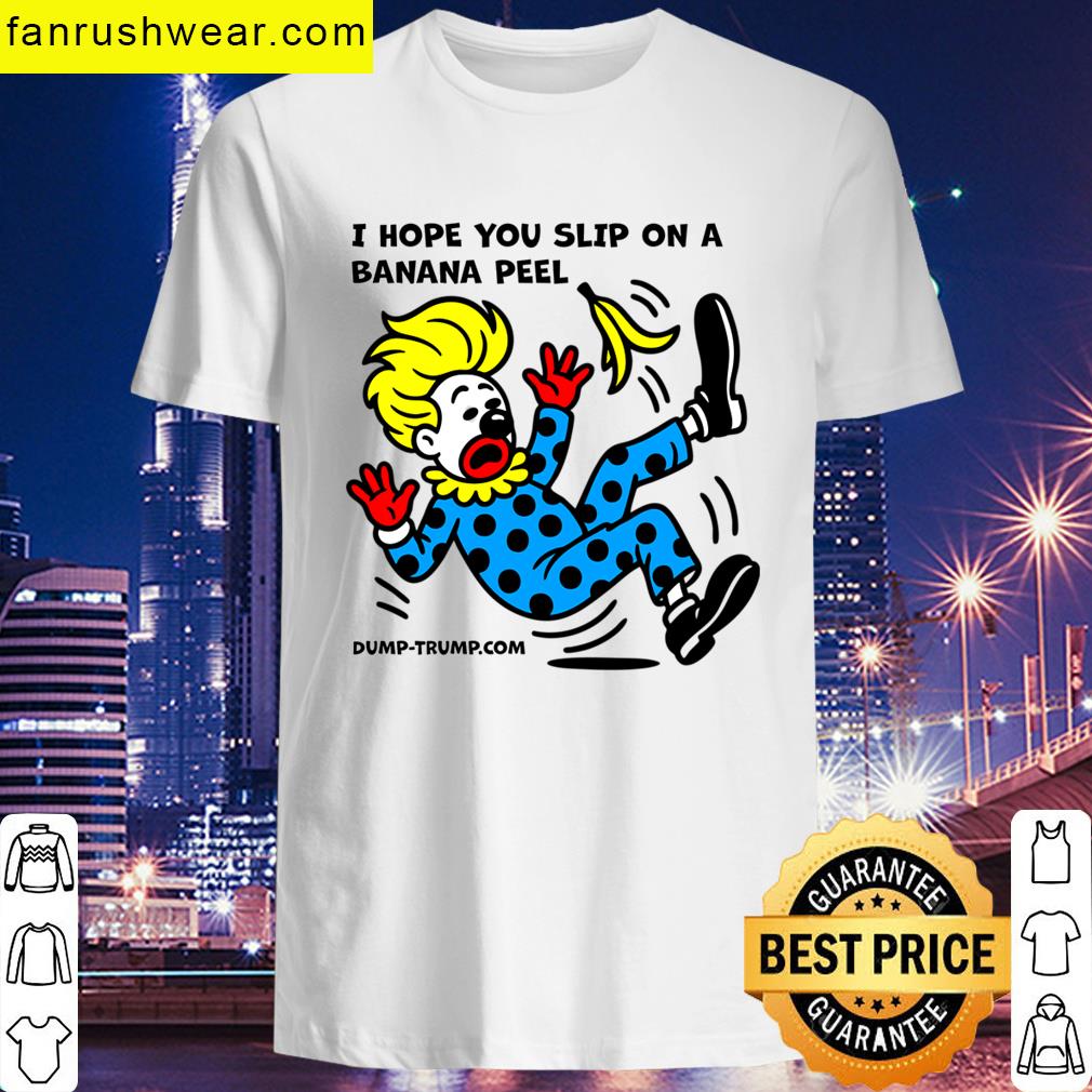 I Hope You Slip On A Banana Peel Oversized T-shirt