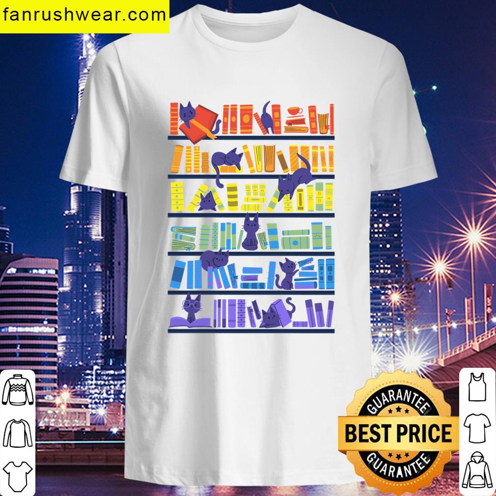 Library Kittens T-shirt