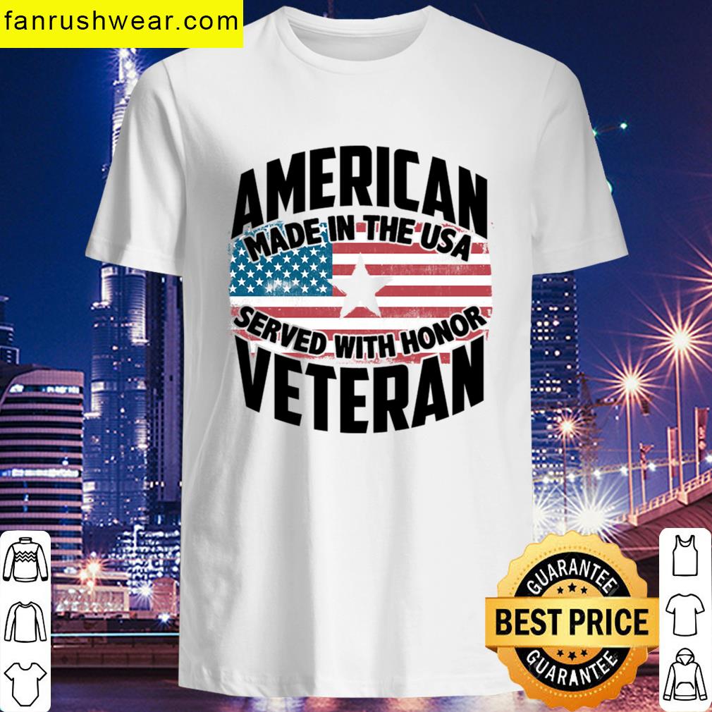 Made In America Patriotic Design T-shirt