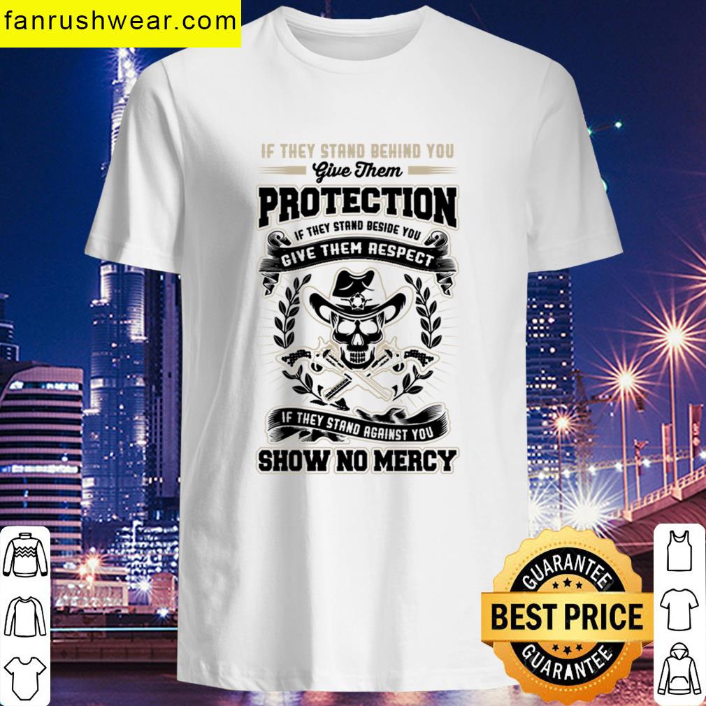 No Mercy Personalized Patriotic T-shirt