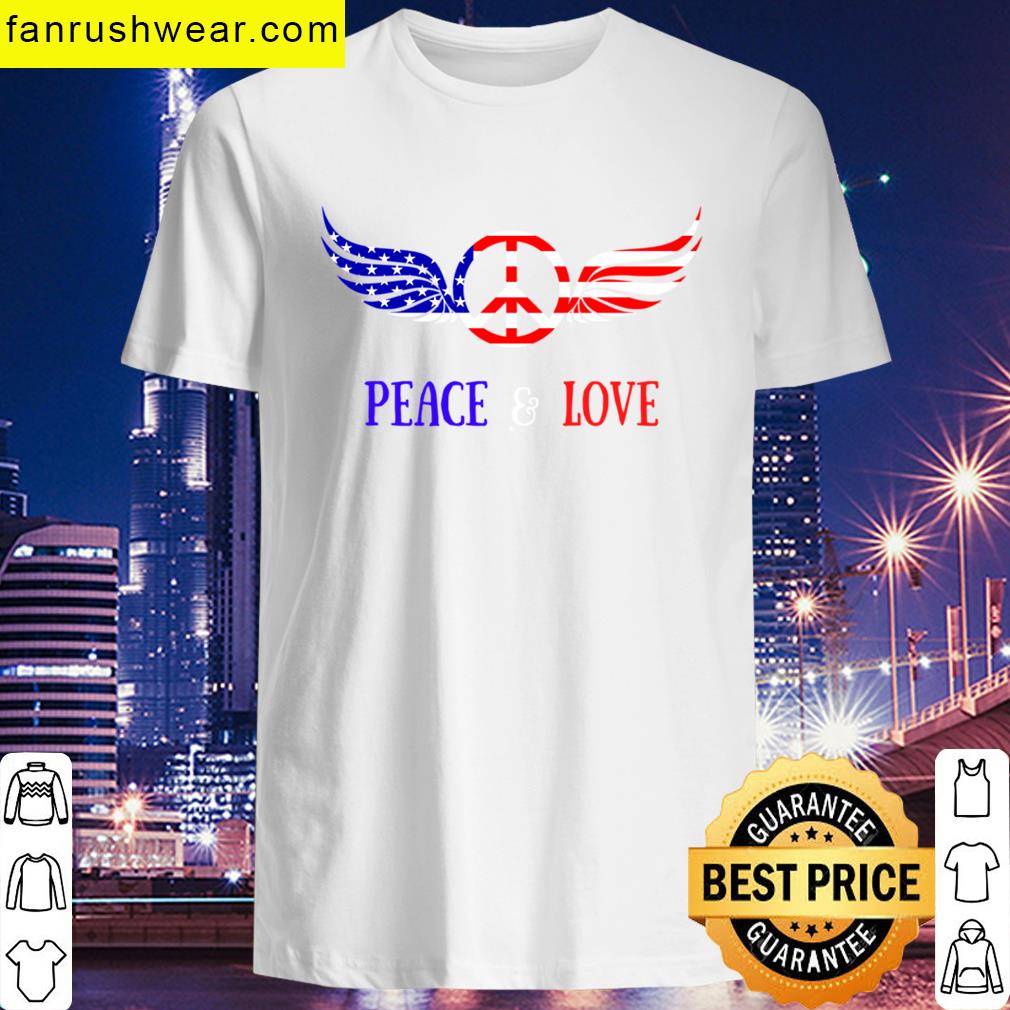 Peace Love Patriotic T-shirt