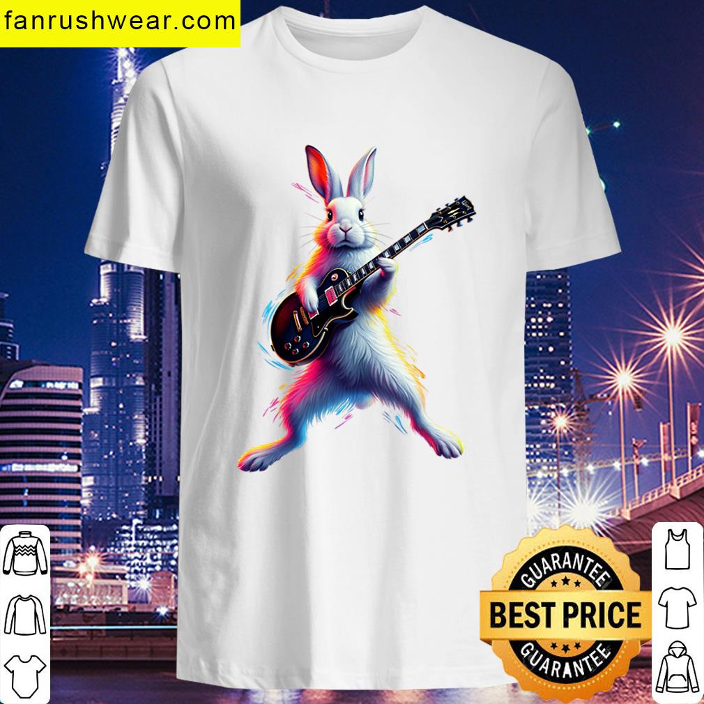 Rabbit On Guitar T-shirt