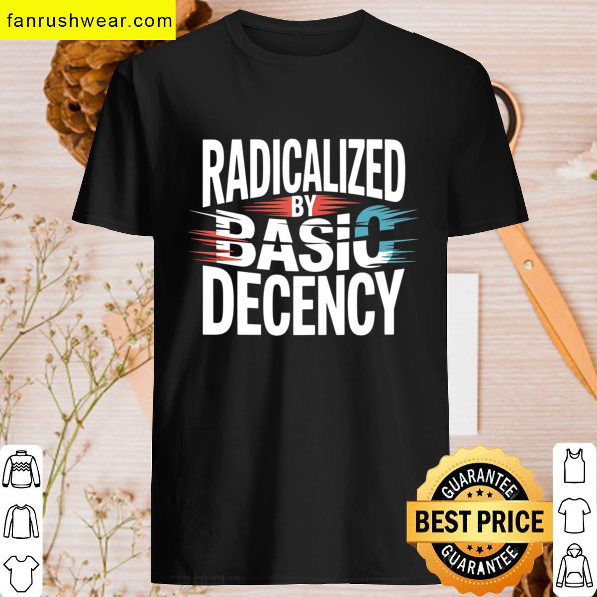 Radicalized By Basic Decency Social Democracy – The Perfect Gift For People Who Still Believe In Kin T-shirt