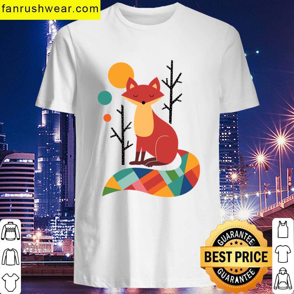 Rainbow Fox T-shirt