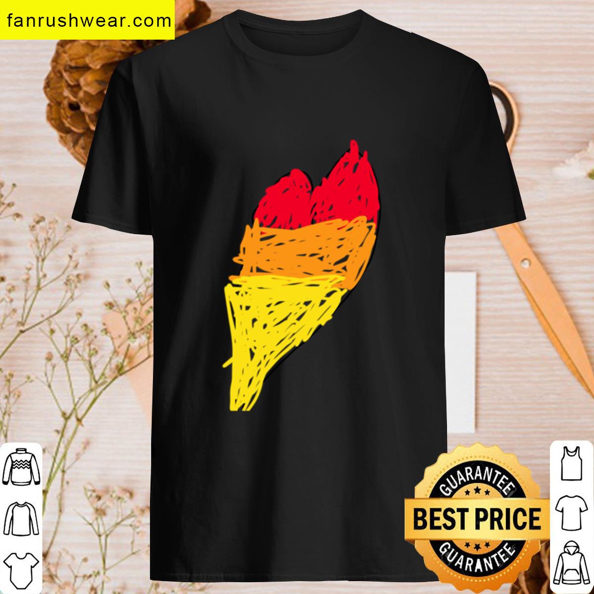 Rainbow Heart T-shirt