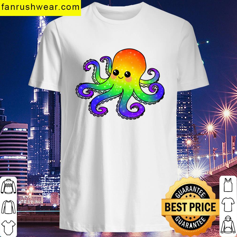 Rainbow Octopus T-shirt