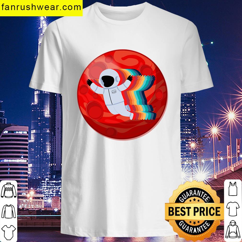 Rainbow Spaceman T-shirt