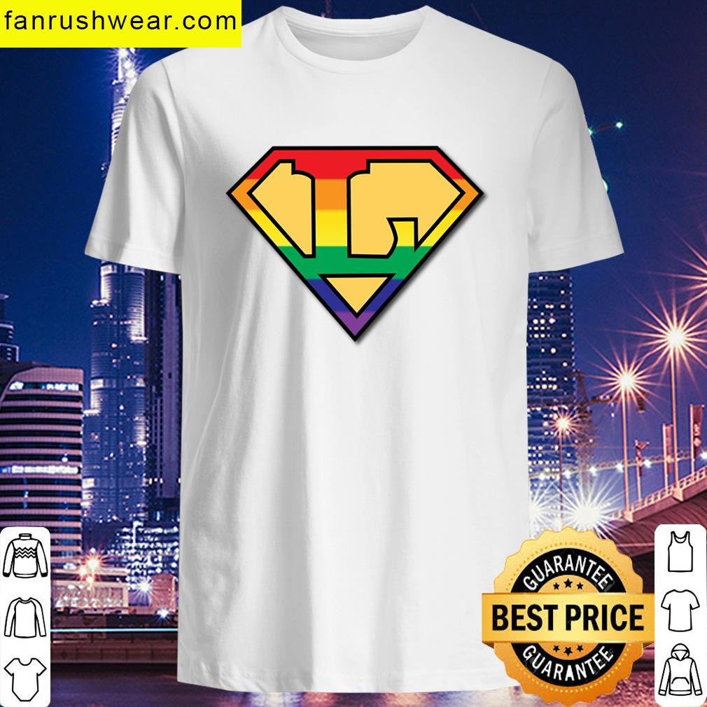 Super Lesbian Shield T-shirt