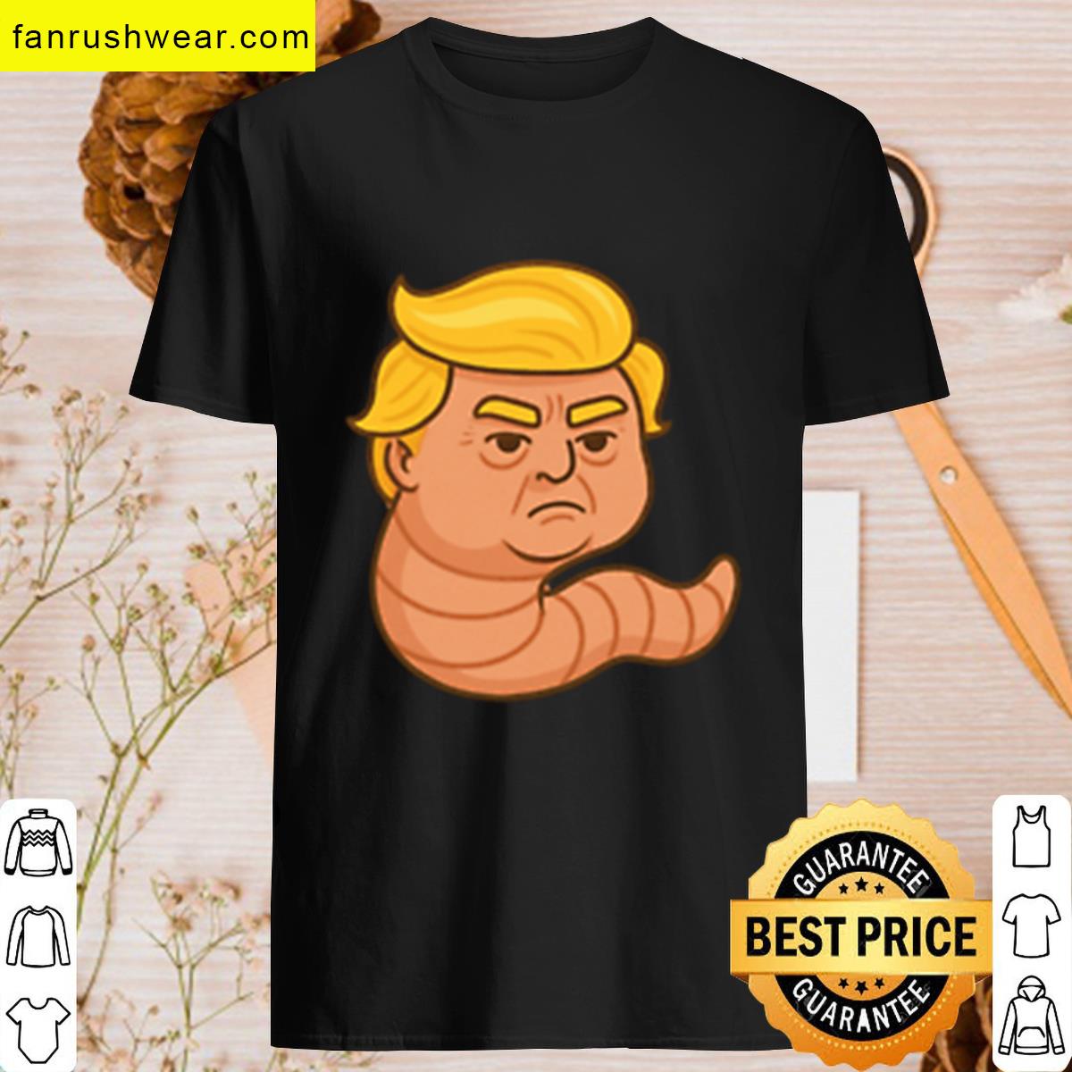 The Trump Worm Sticker – Orange Cheeto T-shirt