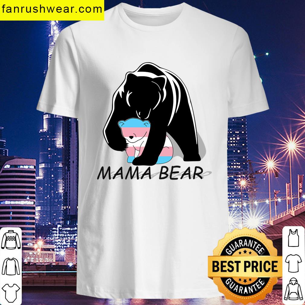 Transgender Pride Mama Bear T-shirt