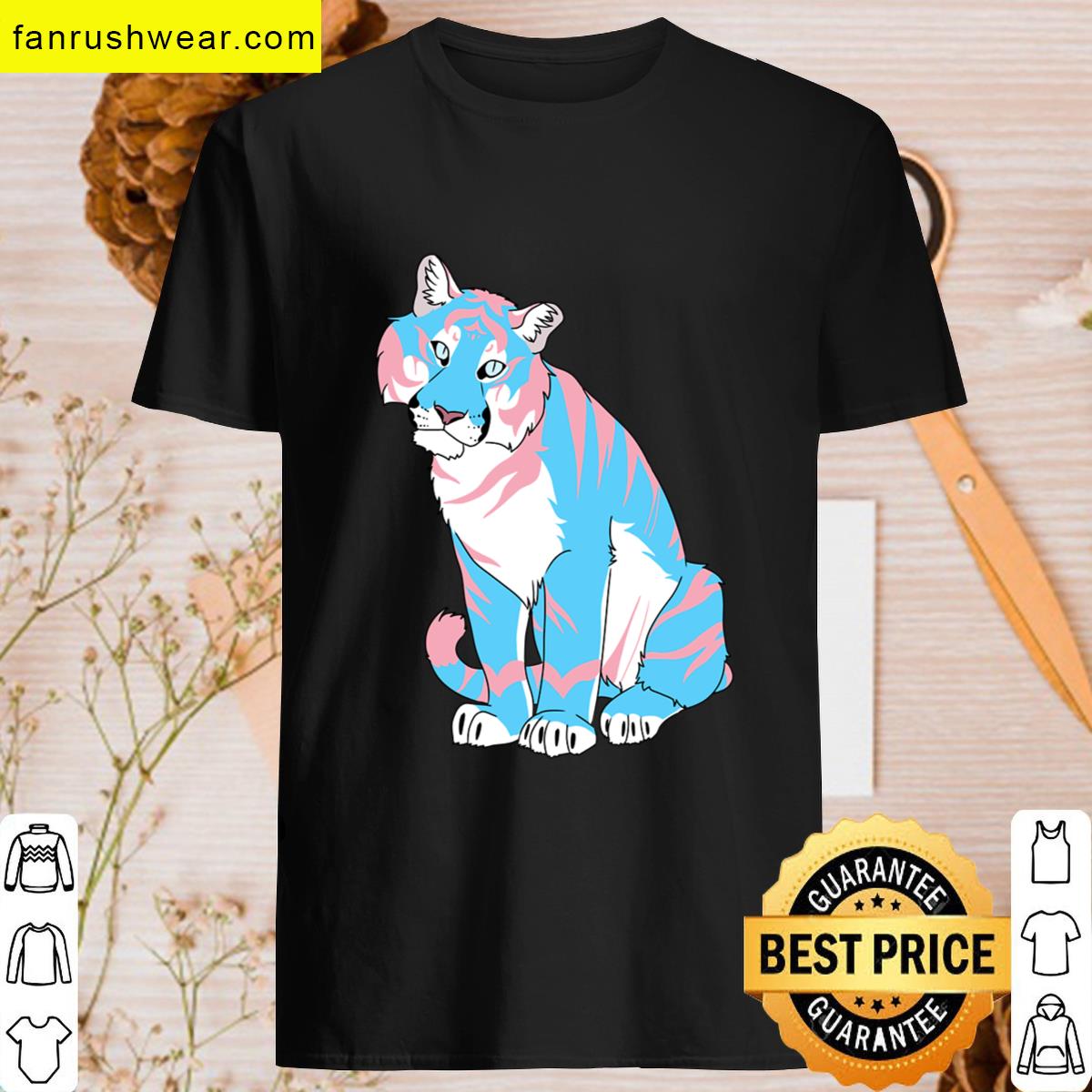 Transgender Pride Tiger T-shirt