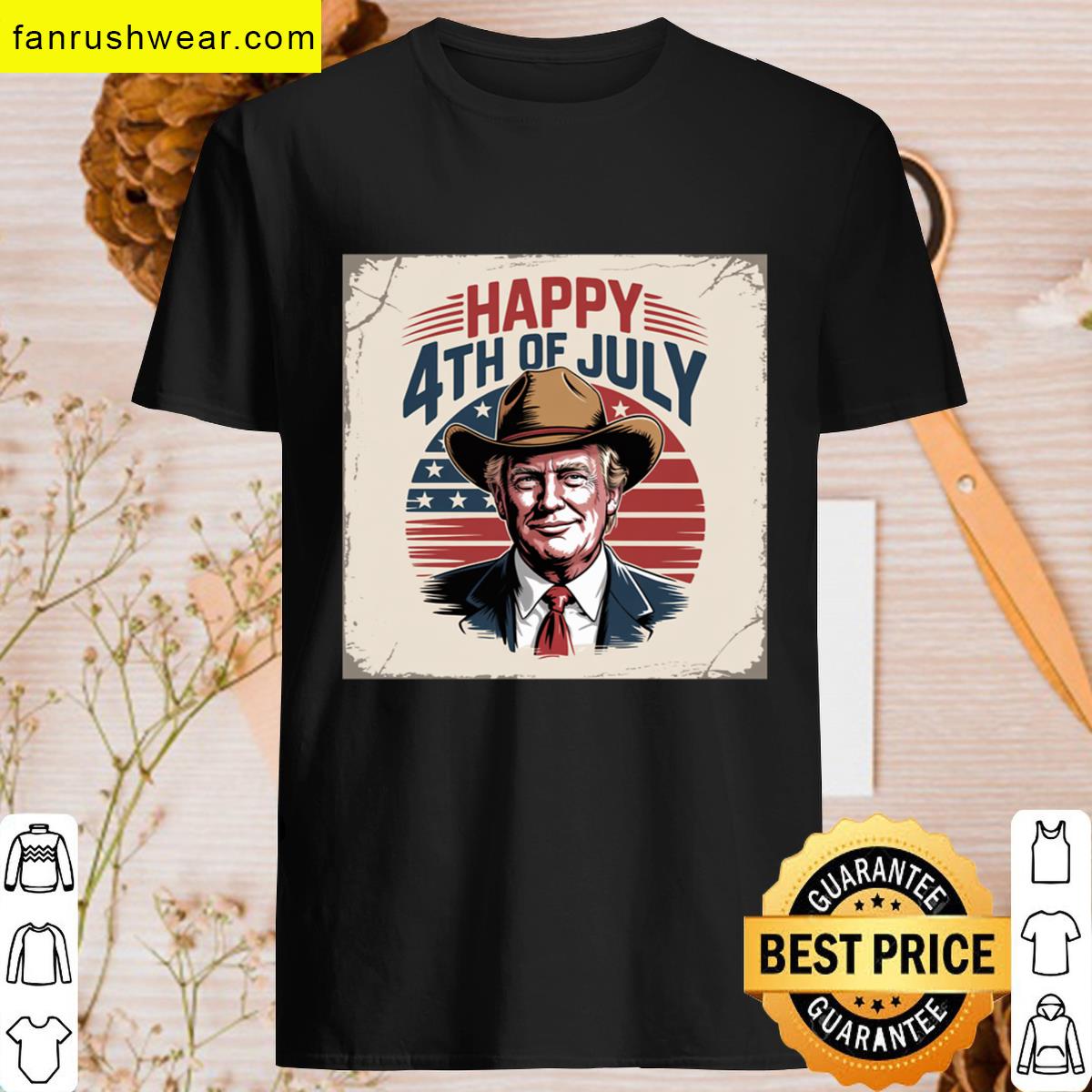 Trump 4th Of July Oversized T-shirt