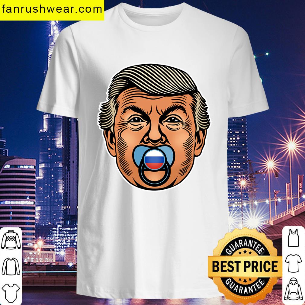 Usas President Trump With A Russian Pacifier T-shirt